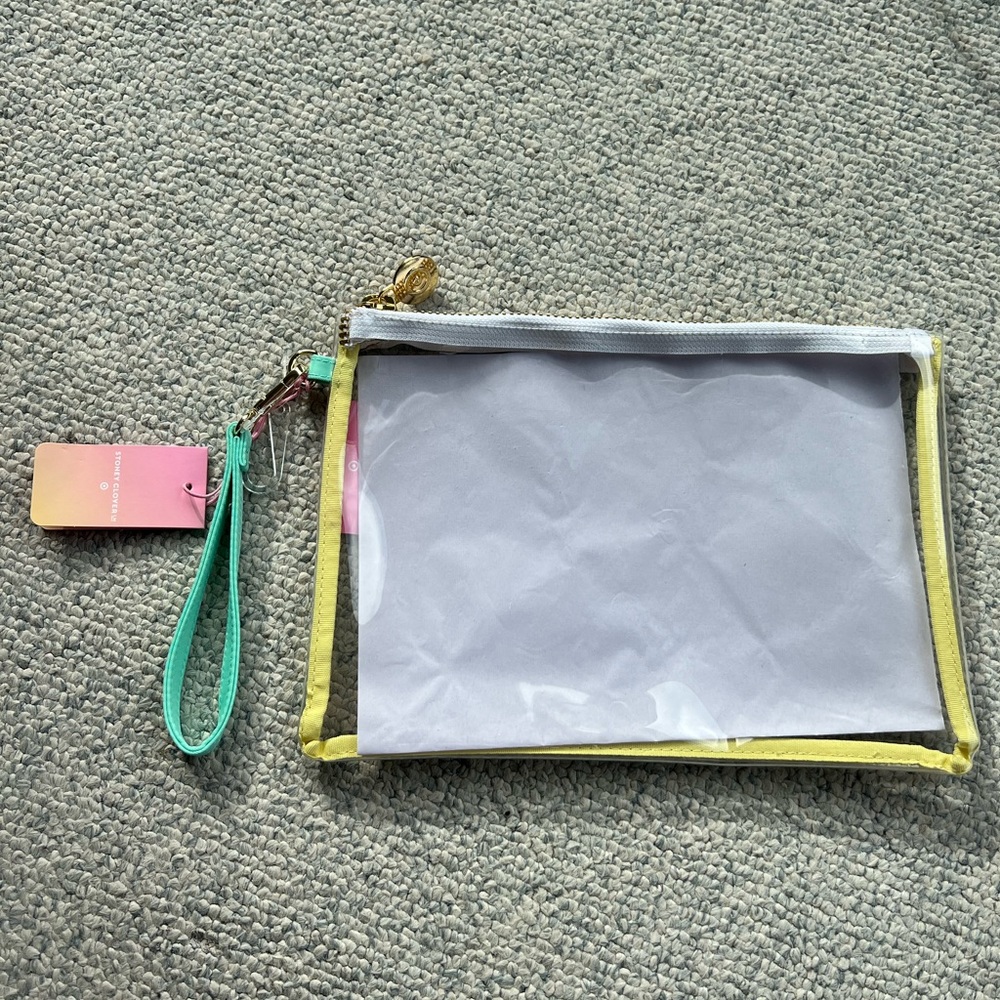 Stoney Clover Target Collection Clear Wristlet